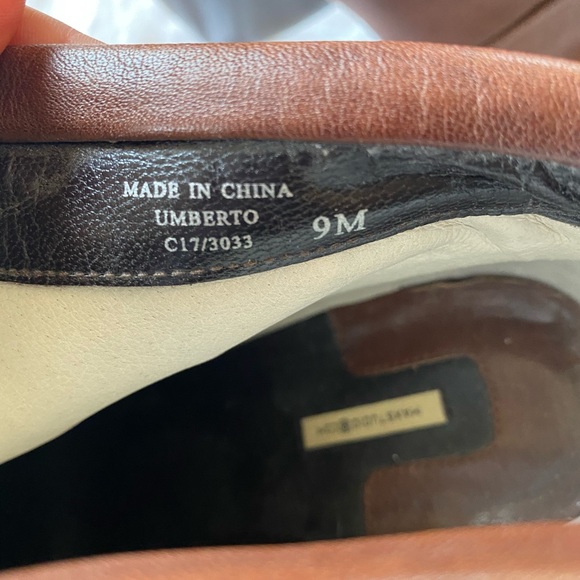 Brown genuine leather ankle platform boots. MAX STUDIO UMBERTO/ COGNAC - Picture 15 of 16